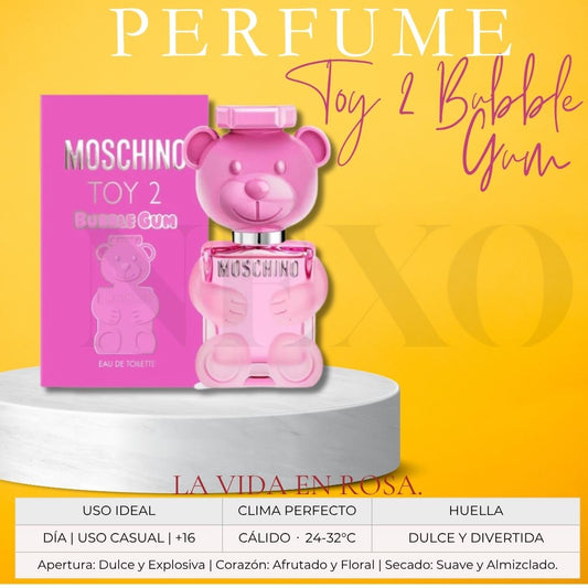 MOSCHINO TOY 2 BUBBLE GUM DAMA