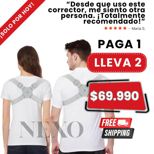 PAGA 1 LLEVA 2: CORRECTOR DE POSTURA SMART