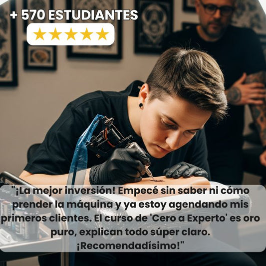 Master Pack Tatuador Pro: De Cero a Dueño de Tu Propio Estudio