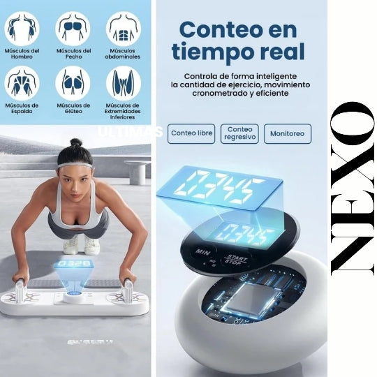 Oferta Especial: Tabla de Flexiones PRO + ¡Recibe un Parlante de Regalo!